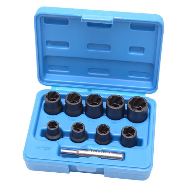 Hesselink SN-300 Spezial-Schraubenausdreher-Set 1/2" 10 tlg.