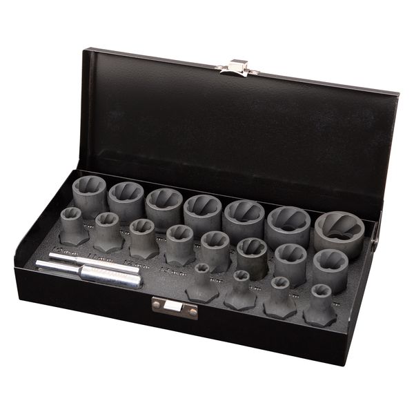 Hesselink SN-600 Spezial-Schraubenausdreher-Set 21 tlg. 