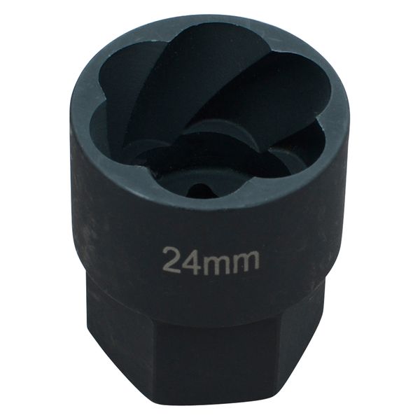 Hesselink SN-24 I Spezial-Steckschlüssel-Einsatz / Schraubenausdreher I (1/2") I SW 24 mm