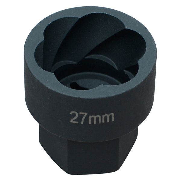Hesselink SN-27 I Spezial-Steckschlüssel-Einsatz / Schraubenausdreher I (1/2") I SW 27 mm
