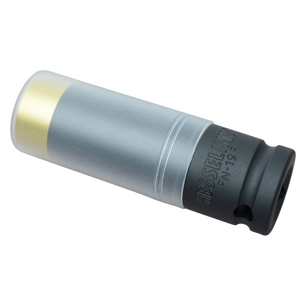 Hesselink FN-19P Kraft-Stecknuss I 1/2" I SW 19 mm
