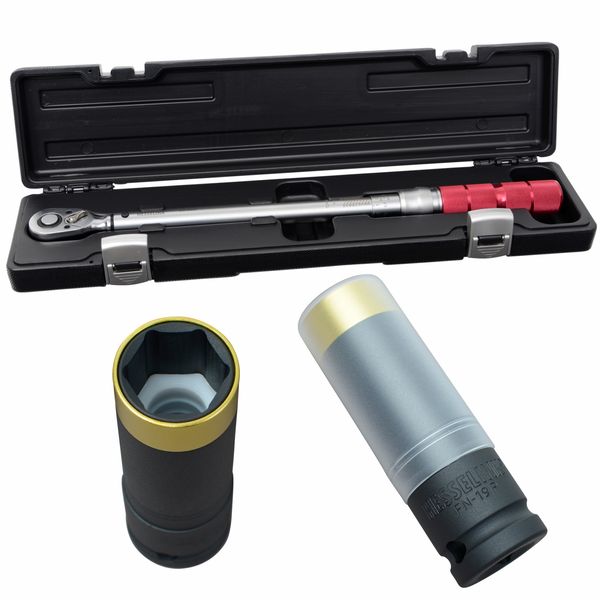 DS-200X Drehmomentschlüssel incl. Felgennuss FN-19P