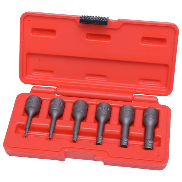 Hesselink BE-200 Spezial-Schraubenausdreher-Set 3/8" 6-tlg. B-Ware