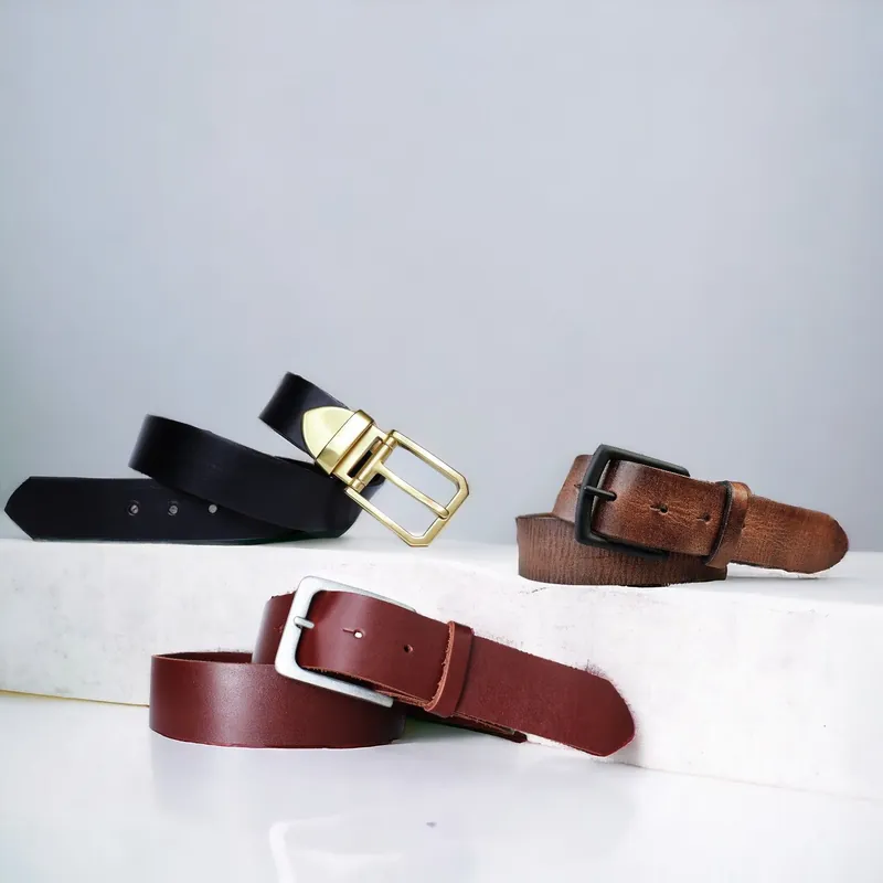 Herrengürtel in Schwarz, Braun, Cognac und weiteren Farben