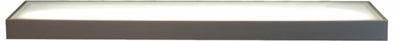 LED Glasbodenleuchte Leuchtregal 600 mm Wandregal Board Regalleuchte mit Schalter