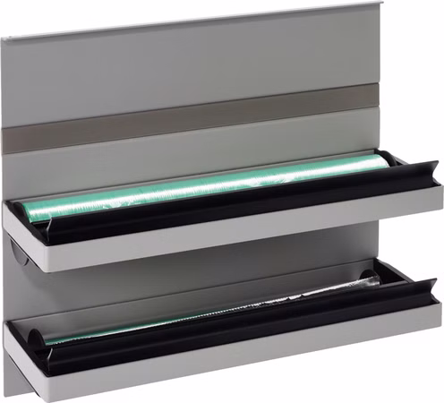 Kesseböhmer Linero MosaiQ Relingsystem - Folienabroller titangrau Küche