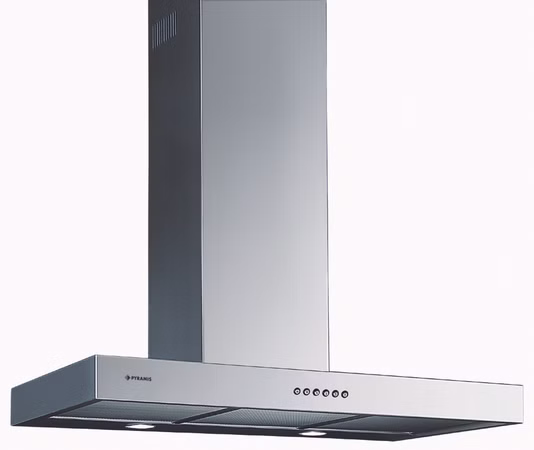 Pyramis Dunstabzugshaube AGILO 60 Edelstahl,Nachlaufautomatik, 
