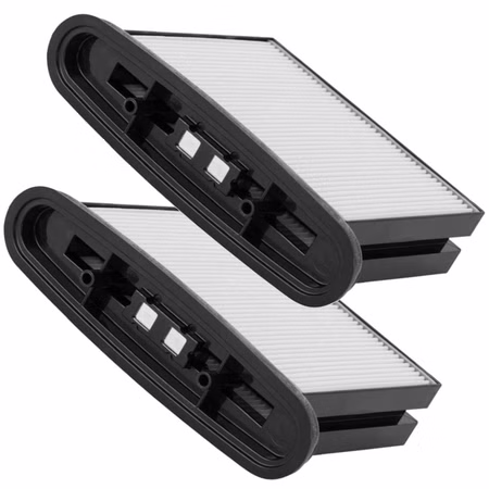 2x Feinstaubfilter Filterkassette für Bosch GAS25 / GAS50 - PES (auswaschbar) - Ersatz-Filter für Bosch Zubehör 2607432015