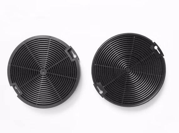Keenberk 2x Kohlefilter 15 cm rund - Abzugshauben Ersatz-Filter passend für AEG-Elektrolux EFF75 - EFC60151, EFC90151, EFG50022, EFG7390, EFG750, EFP 50637, EFP 6500, EFP 6500, EFP 9500