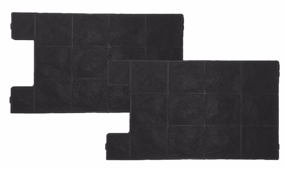 Ersatzfilter für Amica KF 17145 Kohlefilter Umluftbetrieb Kassettenkohlefilter Umluft 2er Pack
