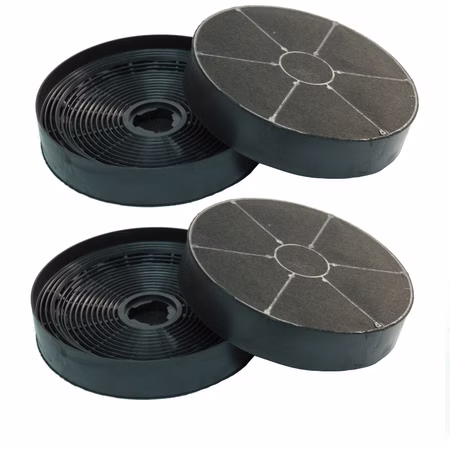 keenberk 4x Aktivkohlefilter Fettfilter für Bomann KF561, PKM CF110, respekta MIZ 0023