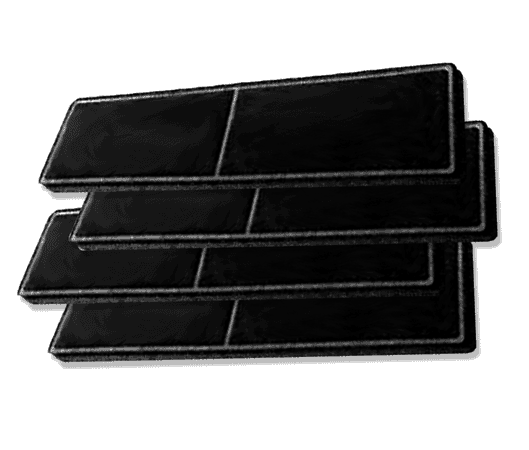Keenberk Geruchsfilter Ersatz für Miele DKF 21 mit Aktivkohle - Filter passend für Miele Umlufthauben AURA EDITION 6000, DA 2806, DA 2808, DA 2900, DA 2905, DA 2906, DA 6700 D, DA 6708 D - 9720600