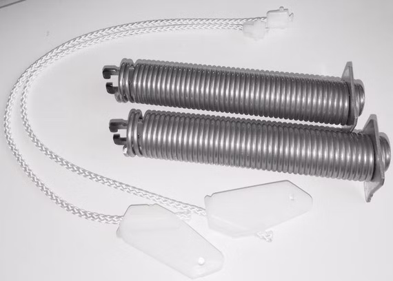 Bosch Siemens 754869 00754869 ORIGINAL 2x Feder Farbcode Schwarz 2x Seilzug 1x Montageanleitung Spülmaschine Geschirrspüler