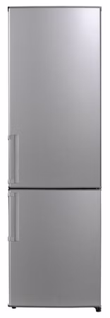Wolkenstein Kühl-/Gefrierkombination KGK 180 A++ - Inox, 277 l, EEK E