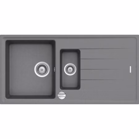 Granitspüle Victory S1000.40 - gray, ab 60er Unterschrank, 1000 x 500 mm