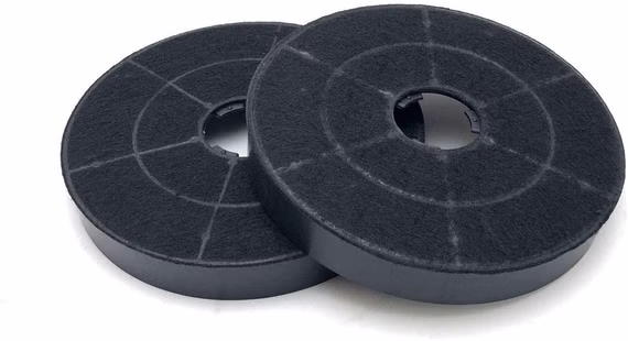 2 Aktivkohlefilter (1 Paar) für Siemens LC65KA670 Dunstabzugshaube Umluftbetrieb
