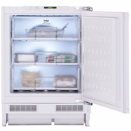 Beko Einbau-Gefrierschrank Festtürtechnik weiß BU1203N