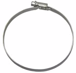 Schlauchklemmen ø 125 mm verzinkt von QUELLMALZ, Modell 12.72010.