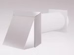 Teleskop-Mauerkasten mit Lüftungshaube - ø 150 mm, Modell 12.540ED. Teleskop-Mauerkasten mit Lüftungshaube - ø 150 mm, Modell 12.540ED.