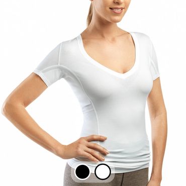 laulas LIGHT camiseta funcional de mujer – previene las pequeñas y grandes manchas de sudor en las axilas