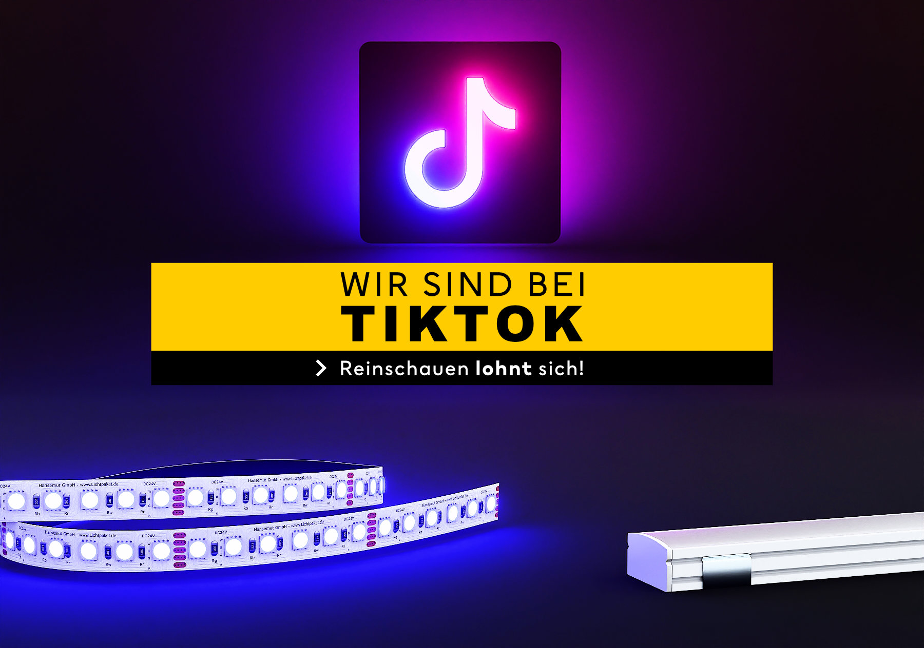 Wir sind auch auf TIK TOK