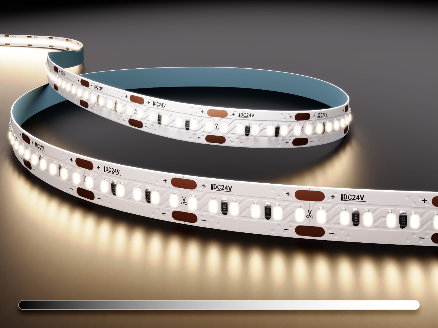 LED-Streifen - 240 LEDs/m - neutralweiß 4000K