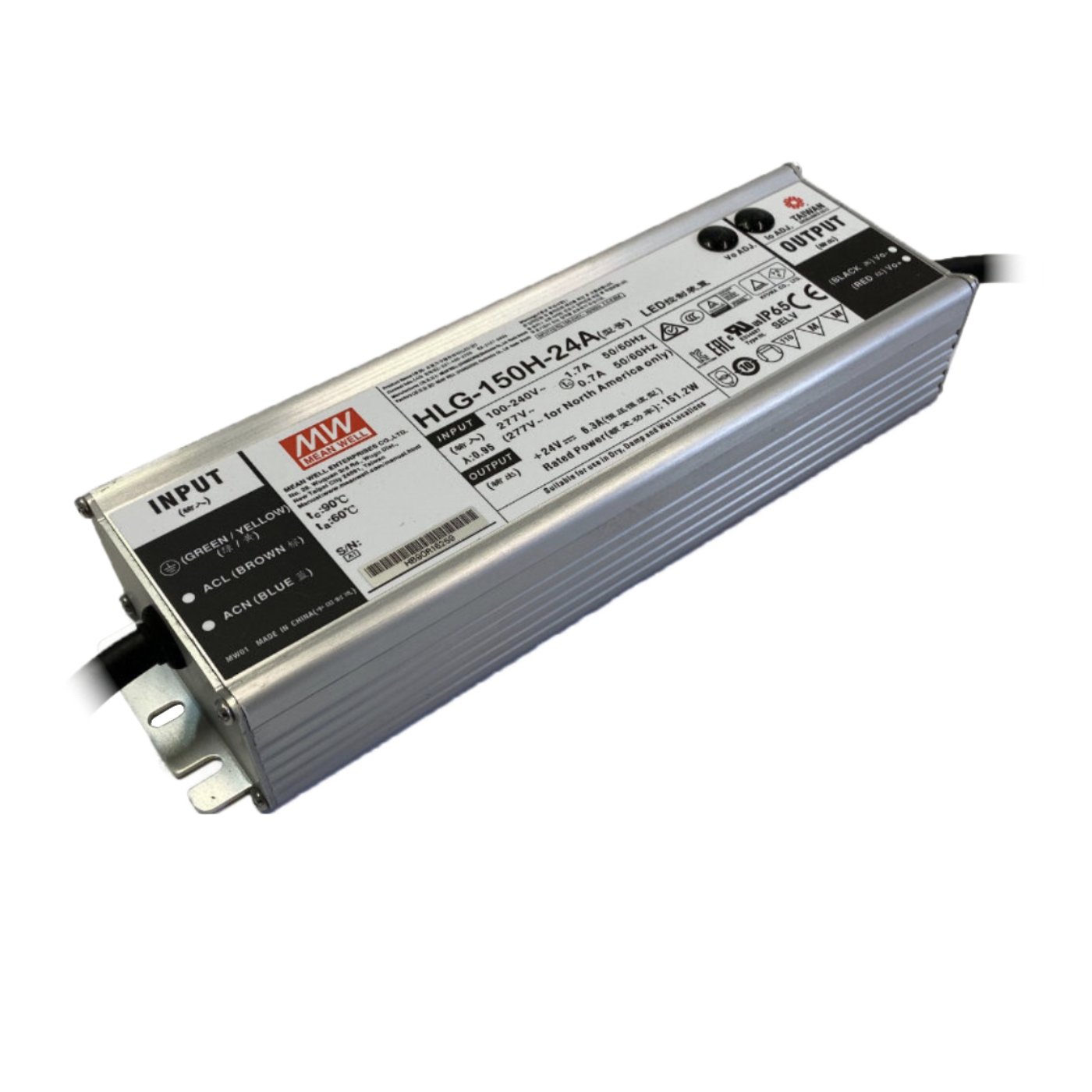 MEANWELL Netzteil HLG-150H-24A