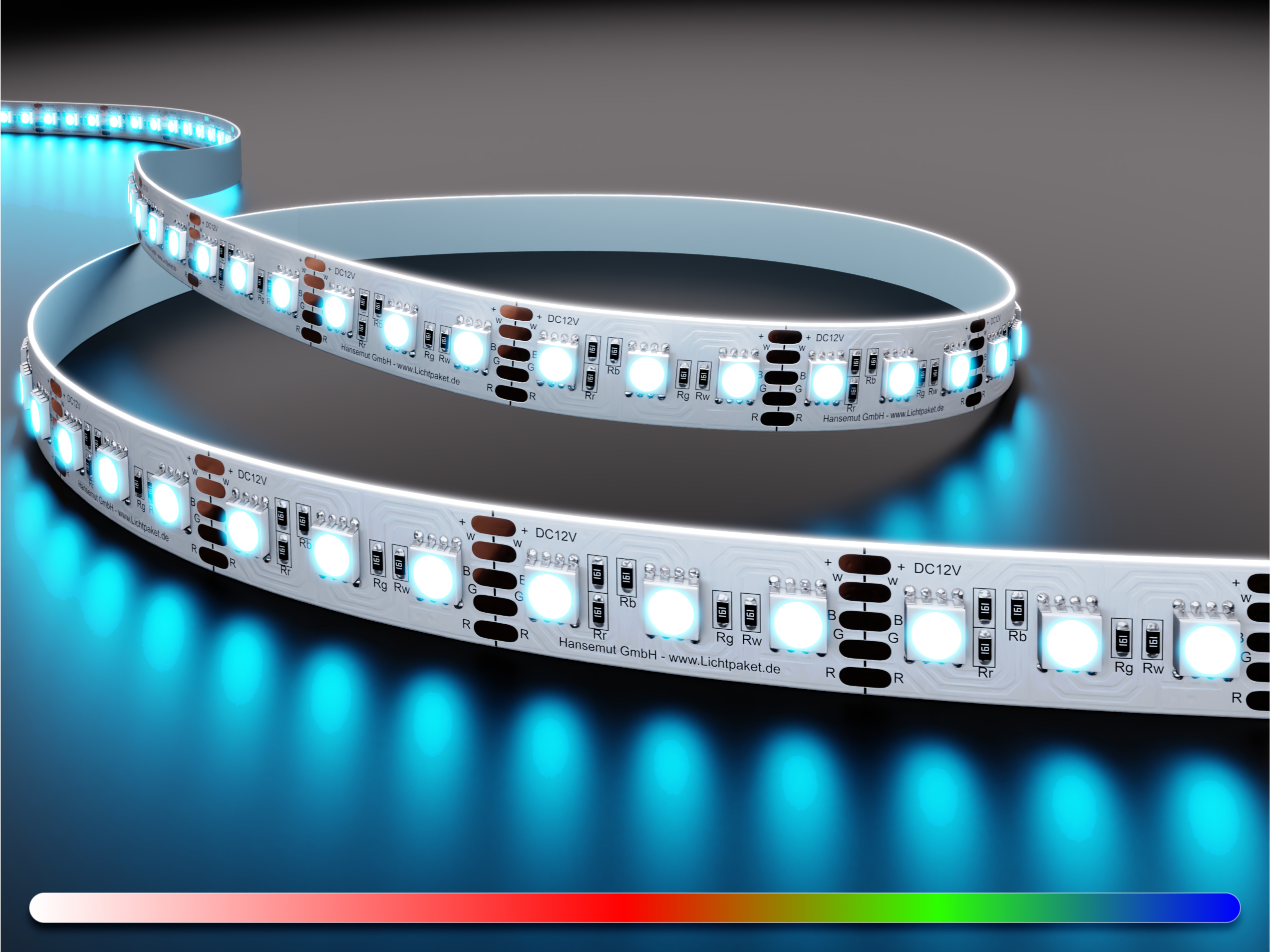 LED-Streifen - 96 LEDs/m - RGBWW 4IN1 - 3000K