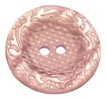 5 x nostalgischer Knopf mit floralem Muster, rosé, 18mm 