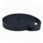 25m Baumwoll-Schrägband uni 20mm breit gefalzt Einfassband 50 Farben wählbar