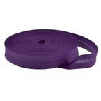 Schrägband Baumwolle 25m uni 20mm breit gefalzt Einfassband 50 Farben wählbar