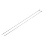 Stricknadeln Aluminium gerade 35cm Stärke 2-10 mm 1 Paar Aluminiumstricknadeln