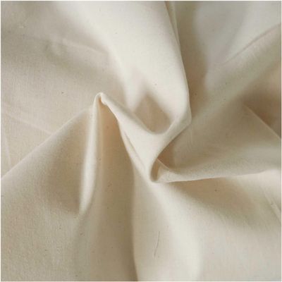 100% Baumwolle Meterware - Natürlicher Baumwollstoff