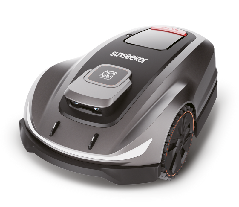 Sunseeker X5 Mähroboter inklusive Garage Sunseeker X5, Ansicht von oben