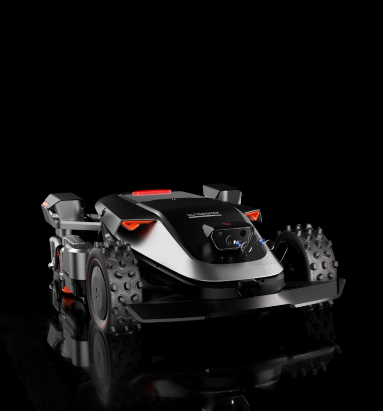 Sunseeker X9 Plus Mähroboter Sunseeker X9 Plus, Ansicht von vorne rechts