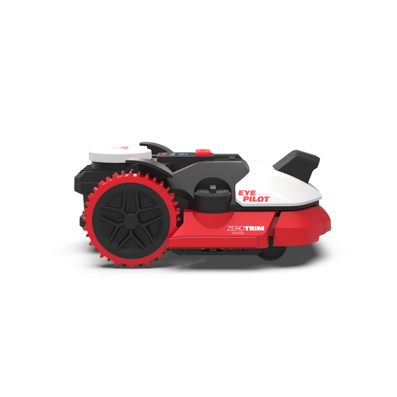 Kress Mähroboter KR260ES KRESS MÄHROBOTER KR 260 ES von der rechten Seite fotografiert, Zero Trimm