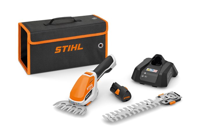 STIHL Akku-Heckenschere HSA 26, SET mit Akku und Ladegerät STIHL HSA 26 Akku-Heckenschere Set mit Akku