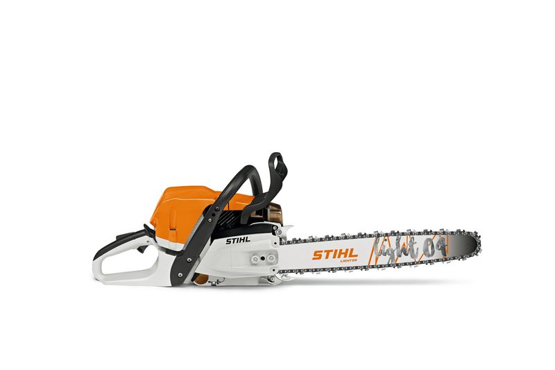 MS 362 C-M, RS, Schienenlänge 45 cm Benzin-Kettensäge STIHL MS 362 C-M mit Führungsschiene Light 04: Für kräfteschonendes Arbeiten im Forst