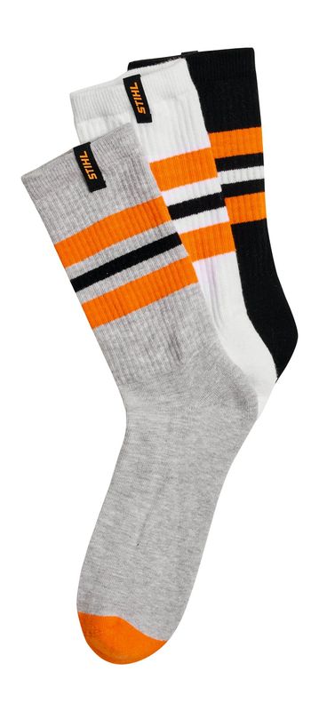 STIHL Socken 3er Set STRIPES STIHL Socken 3er Set STRIPES