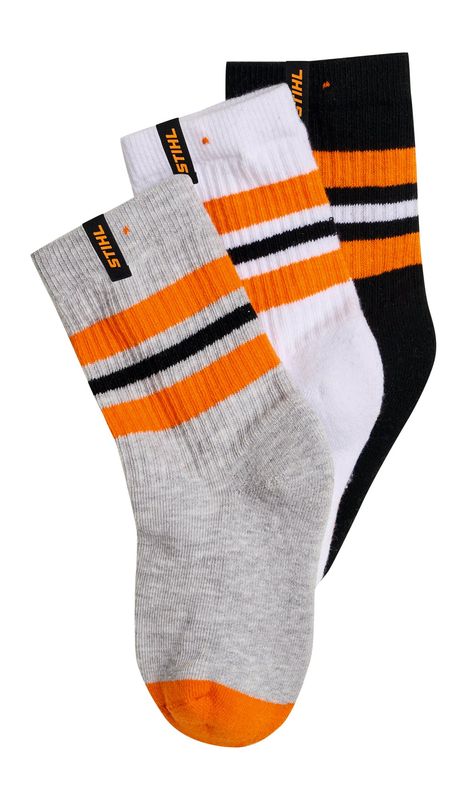 STIHL Kids-socken 3erSet STRIPES STIHL Kids-socken 3erSet STRIPES