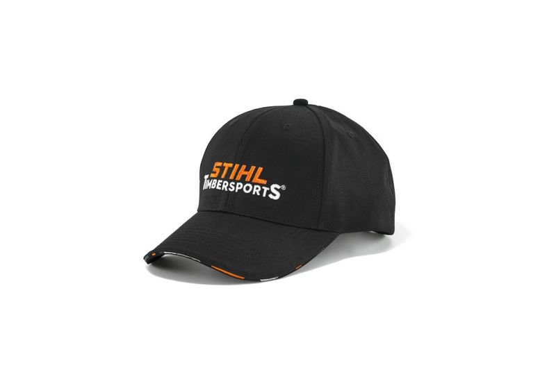 STIHL Cap TIMBERSPORTS LOGO Schwarz Cap TIMBERSPORTS® LOGO Schwarz