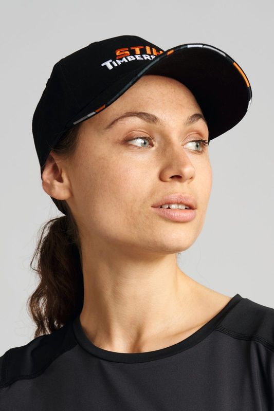 STIHL Cap TIMBERSPORTS LOGO Schwarz Cap TIMBERSPORTS® LOGO Schwarz
