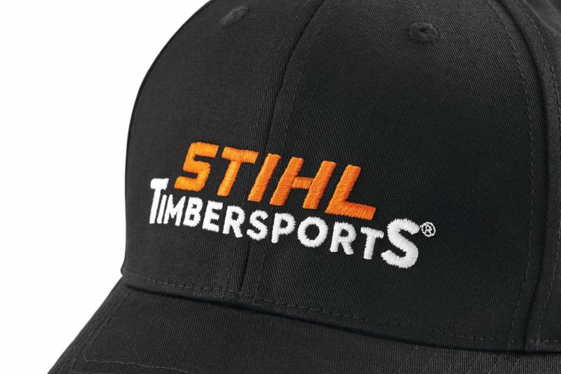 STIHL Cap TIMBERSPORTS LOGO Schwarz Cap TIMBERSPORTS® LOGO Schwarz