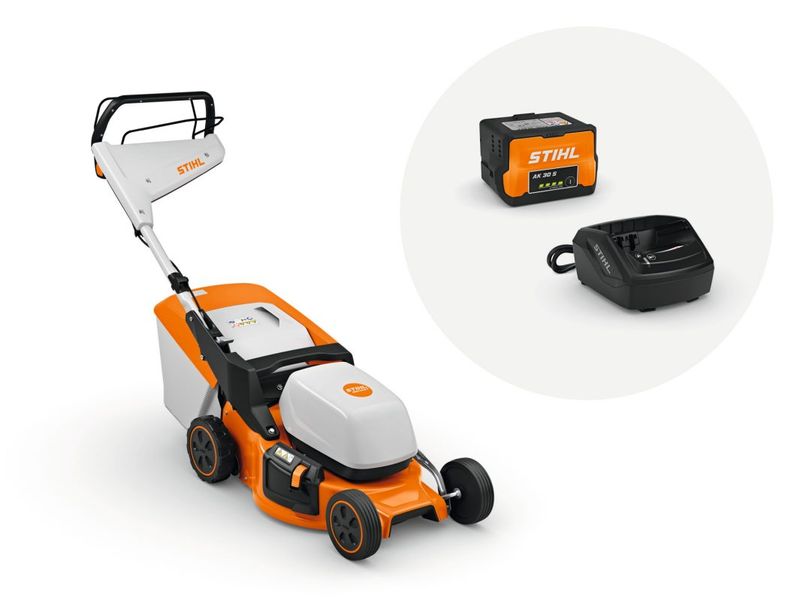 STIHL Rasenmäher RMA 248 T Set AK 30 S + AL 101 STIHL RMA 248 T Set AK 30 S + AL 101