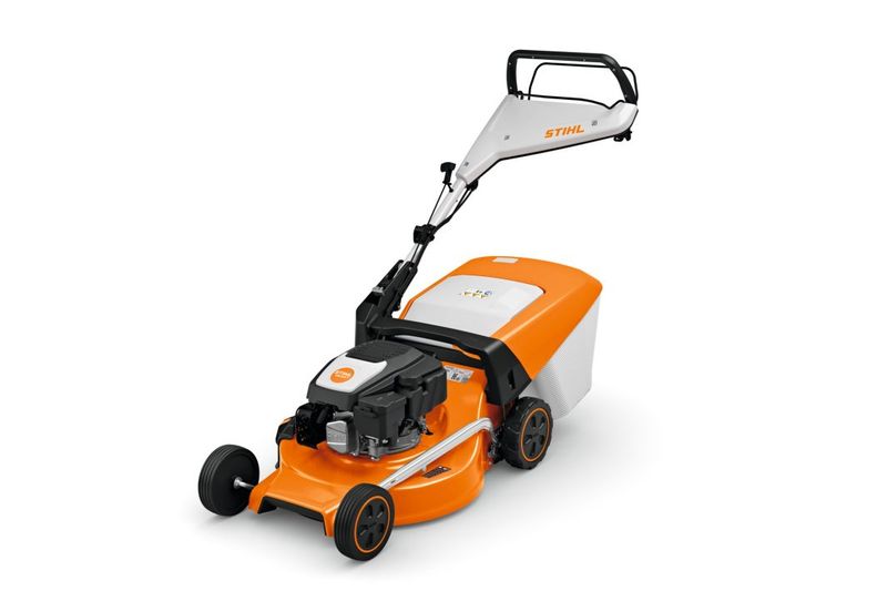 STIHL Rasenmäher RM 253 T Benzin-Rasenmäher RM 253 Kompakter Benzin-Rasenmäher mit 51 cm Schnittbreite und 1-Gang-Radantrieb