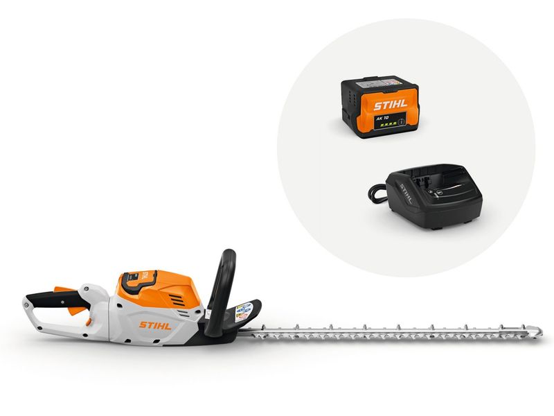STIHL HSA 60 Set AK 10 + AL 101 Akku-Heckenschere HSA 60 im Set mit AK 10 und AL 101, Heckenschere mit Akku und Ladegerät