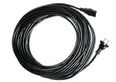 Netzkabel 10 m, steckbar, schwarz