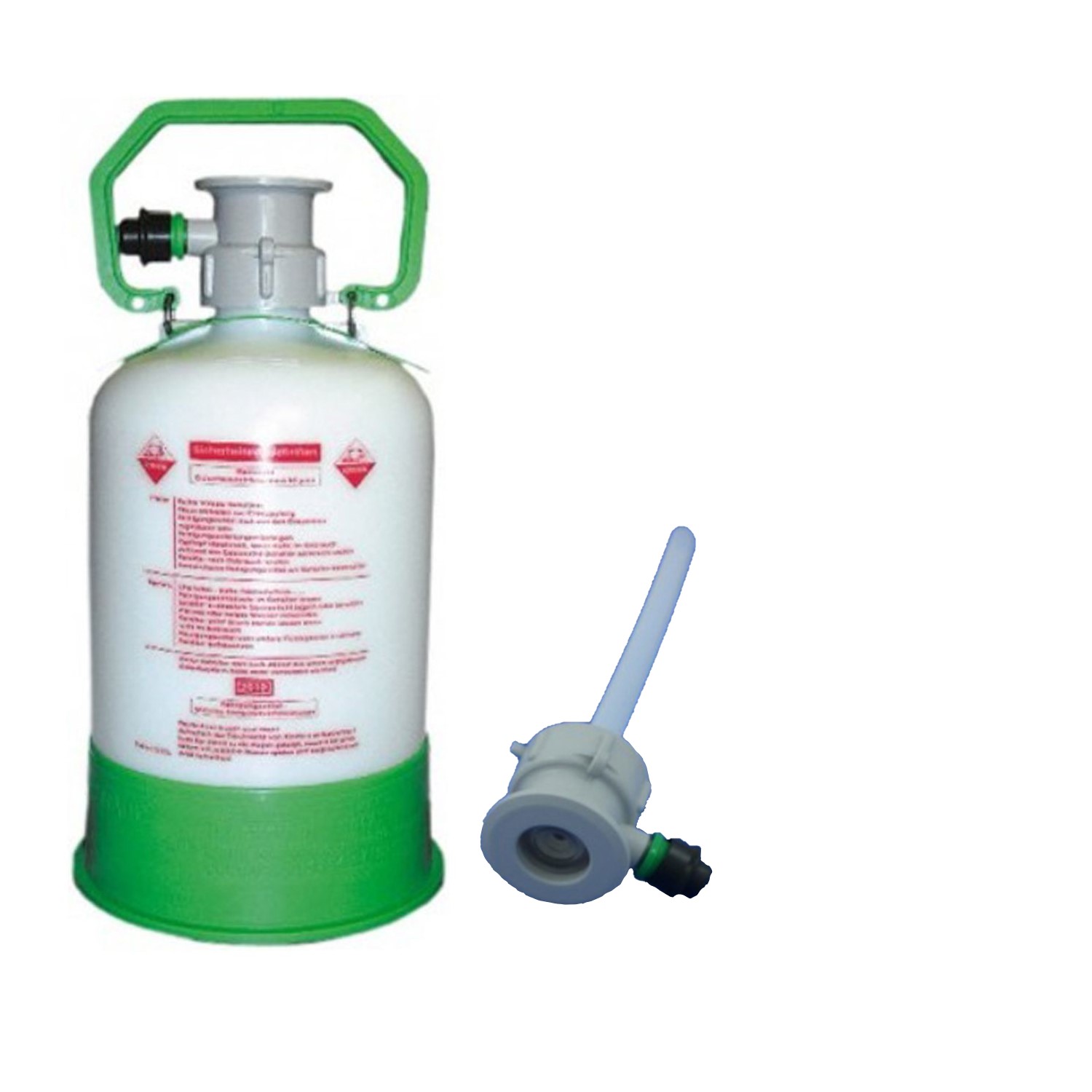 Reinigungsbehälter 10 L Keg Reinigungsfass Edelstahl Bierreinigungsbehälter 3 Kopfhähne Reinigungsfass für Keg-Zapfanlagen