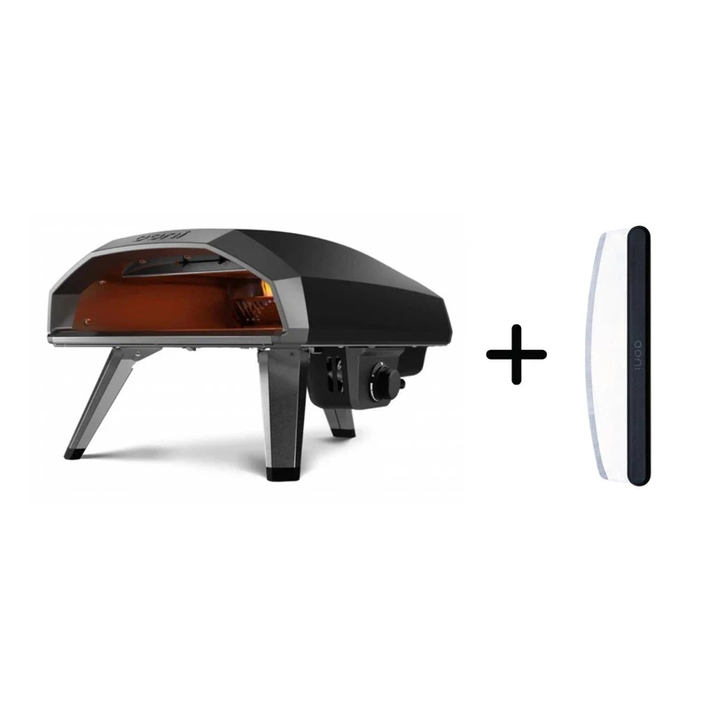 Ooni Koda 2 Pizzaofen + GRATIS Wiegemesser-Schwarz