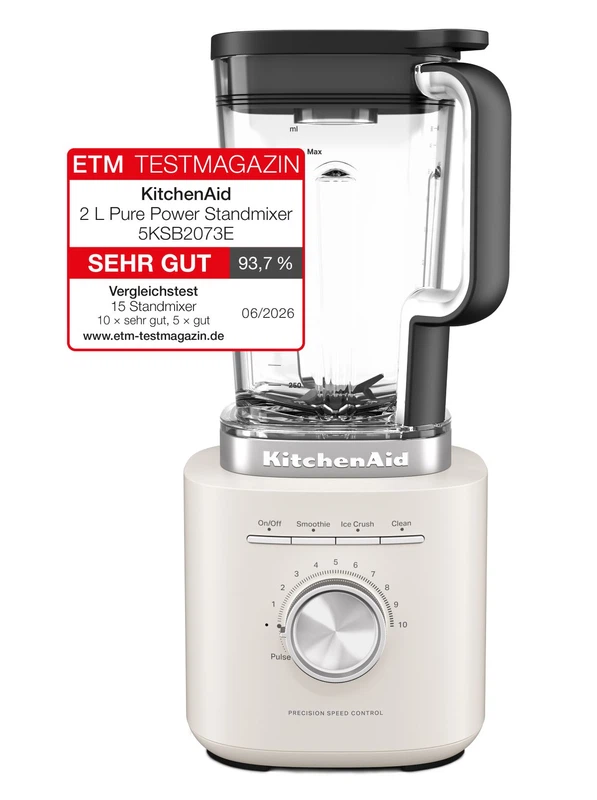 KitchenAid Pure Power Standmixer 2,1 Liter-Porcelain White